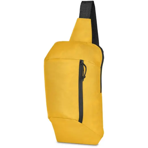 Altitude Fanpark Crossbody Bag Dark Yellow Front Zip
